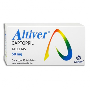 CAPTOPRIL TABLETAS 50MG 