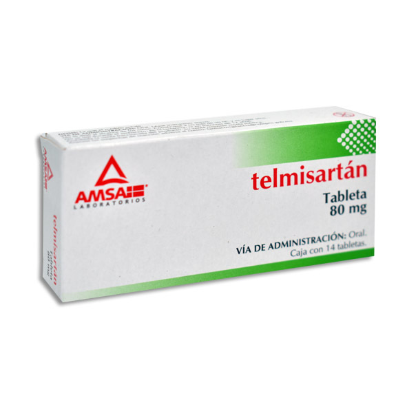 TELMISARTAN TABLETAS 80MG 