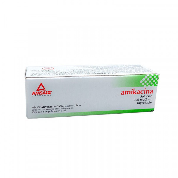 AMIKACINA INYECTABLE 1 APOLLETA 1G 