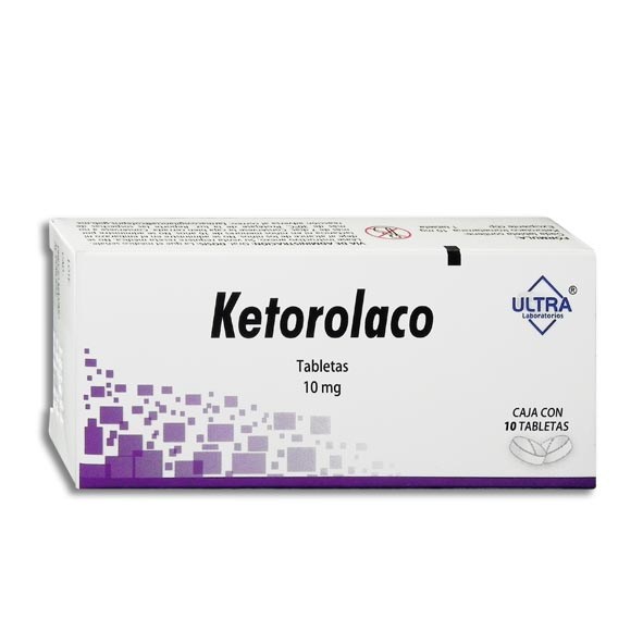 KETOROLACO TABLETAS 10MG 