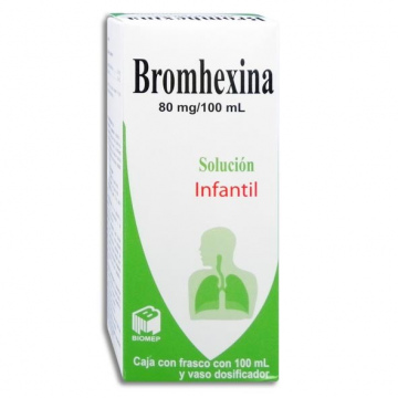 BROMHEXINA SOLUCION INFANTIL 80MG 