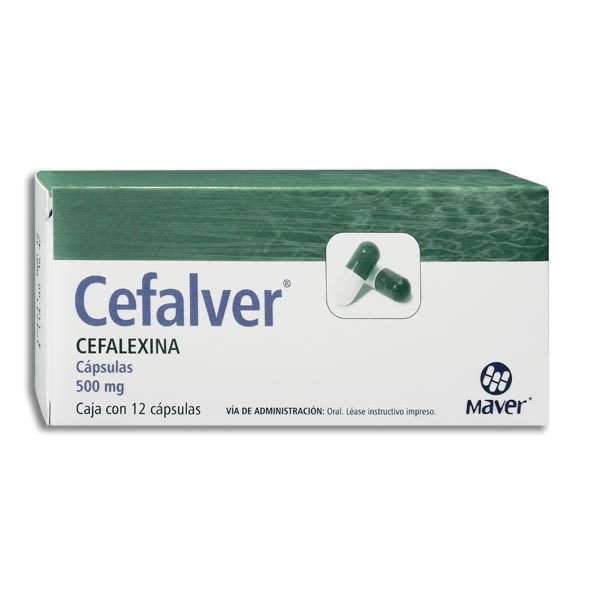 CEFALEXINA CAPSULAS 500MG