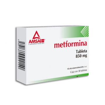 METFORMINA TABLETAS 850MG 