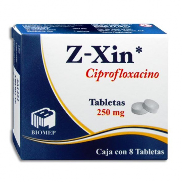 CIPROFLOXACINO TABLETAS 250MG 