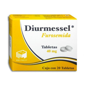 FUROSEMIDA TABLETAS 40MG 