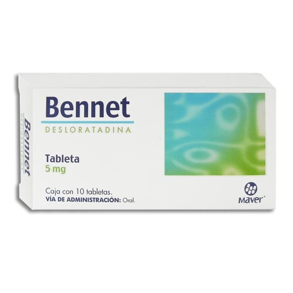 DESLORATADINA TABLETAS 5MG 