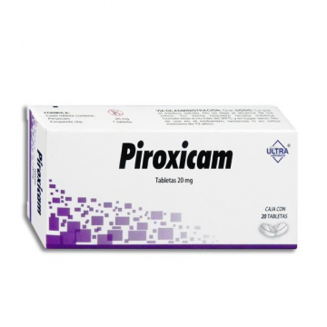 PIROXICAM TABLETAS 20MG 